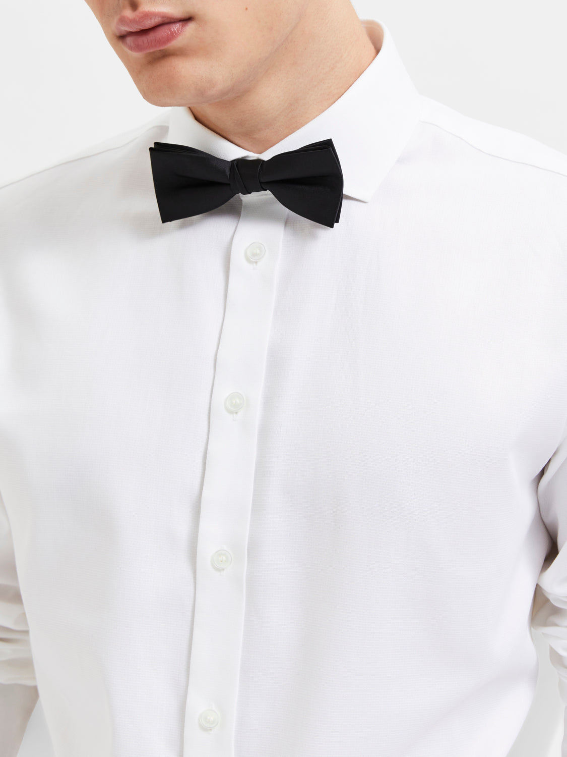 SLIM NEW-TUX Shirts - Bright White